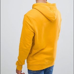American Eagle MENS mustard yellow hoodie